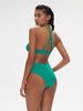 Wireless support bikini triangle - Waterfall Green