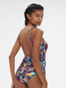 Wireless Molded One-Piece - Seaside Blue Print