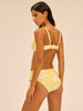 Underwired bralette - Plumeria Print