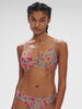Underwired bikini triangle - Menara Pink Print