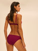 Wireless bikini triangle - Cranberry