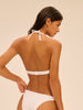 Wireless bikini triangle - White