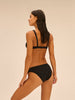 Underwired triangle bikini - Black