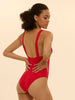 Wireless Molded One-Piece - Scarlet