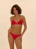 Wireless bikini triangle - Scarlet