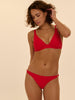 Wireless support bikini triangle - Scarlet