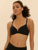 Push-up bikini top - Black