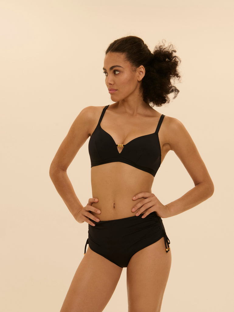 Push-up bikini top - Black