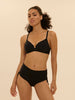 Underwired bikini triangle - Black