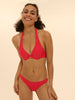 Push-up bikini top - Flamingo