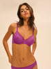 Moulded underwired bra - Divine Purple