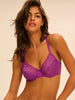 Moulded underwired bra - Divine Purple