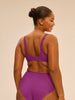 Plunging full cup bra - Divine Purple