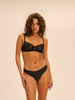 Half cup bra - Black