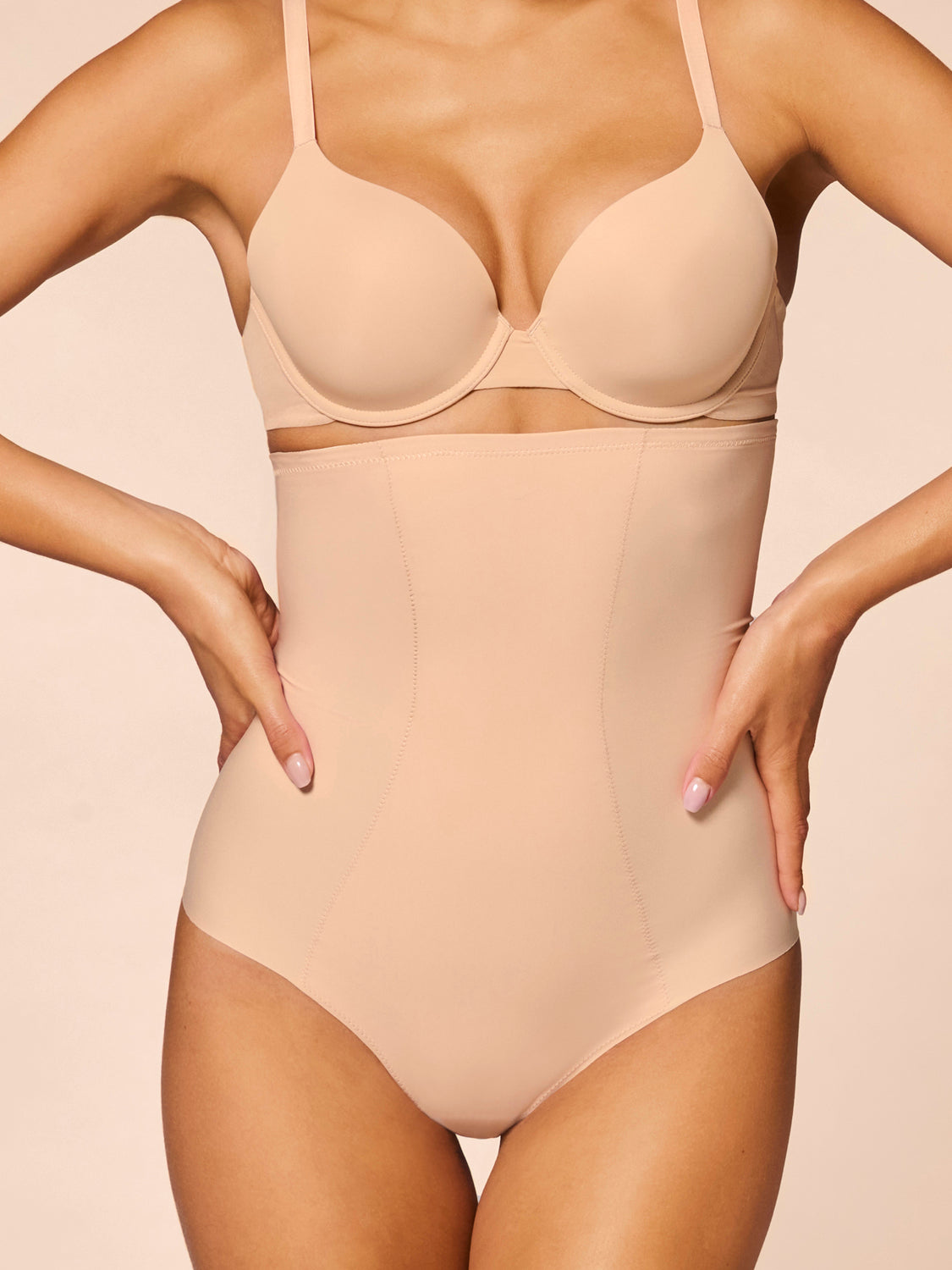 High waist shaper brief - Peau rosée