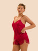 Night short - Opera Red