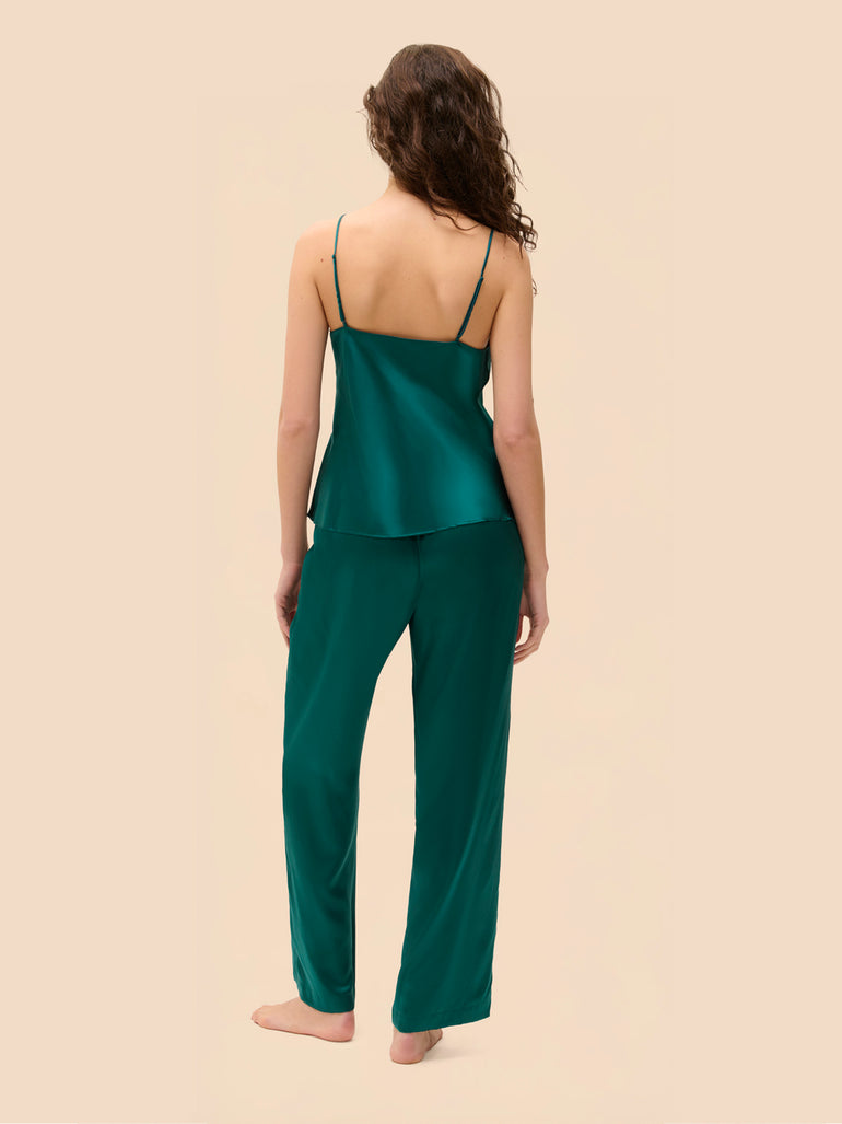 Night pants - Emerald green