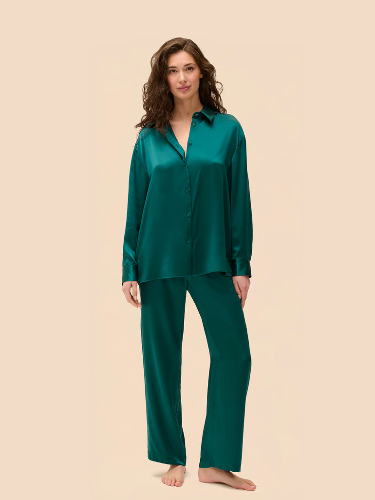Shirt  - Emerald green