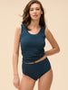 Top - Petrol blue