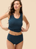 Top - Petrol blue