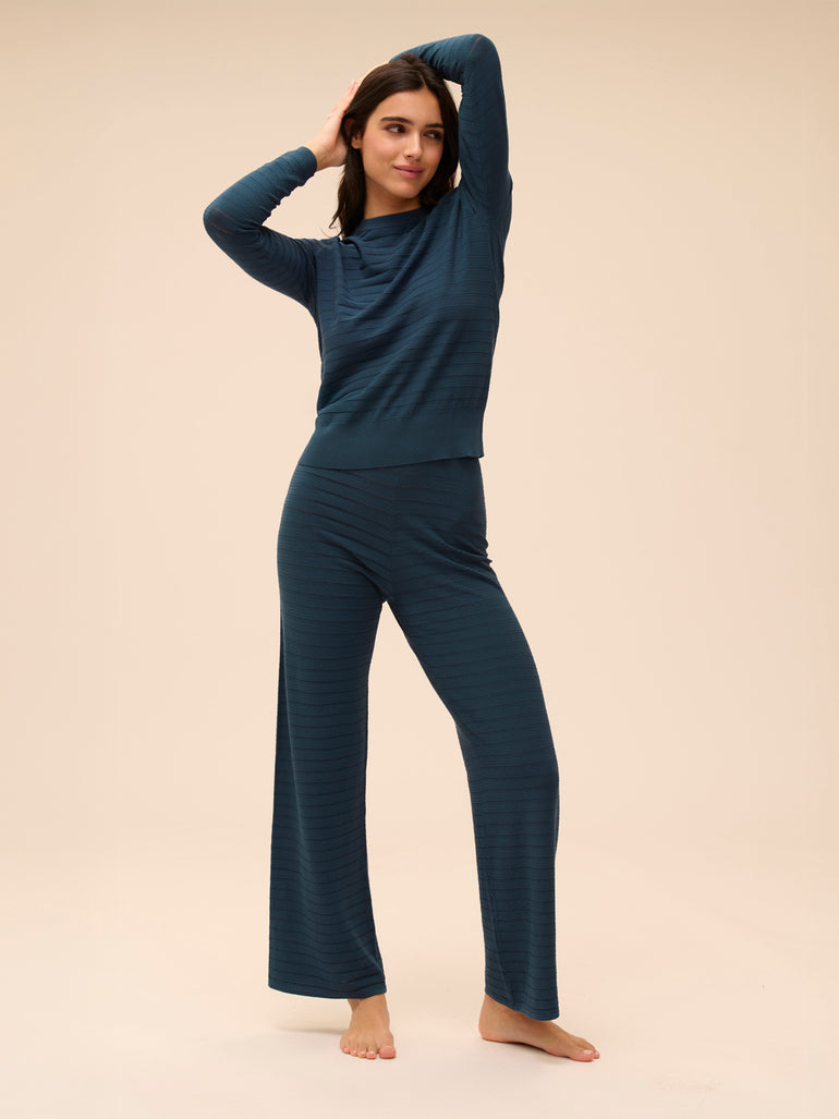 Sweater - Petrol blue