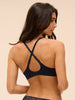 Squared neckline spacer bra - Sapphire