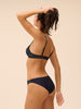 Underwired triangle bra - Sapphire