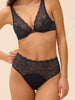 High-waist brief - Sapphire