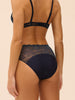 High-waist brief - Sapphire