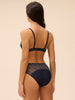 High-waist brief - Sapphire