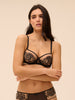 Half cup bra - Light Tatoo