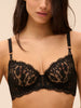 Half cup bra - Black