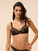 Half cup bra - Black
