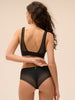 High-waist brief - Black