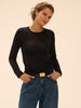 Long Sleeve Top - Black