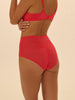 High-waist brief - Flamingo