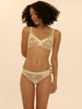Soft cup triangle bra - Yellow Lemonade