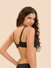 Moulded underwired bra - Black