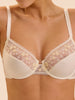 Moulded underwired bra - Natural