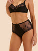 High-waist brief - Black