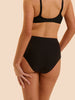High-waist brief - Black