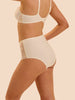 High-waist brief - Natural