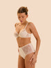 High-waist brief - Natural