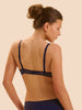 Plunging push-up bra - Midnight