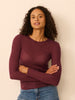 Long Sleeve Top - Autumn red