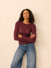 Long Sleeve Top - Autumn red