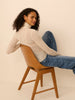 Turtleneck long sleeve top - Natural