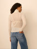 Turtleneck long sleeve top - Natural