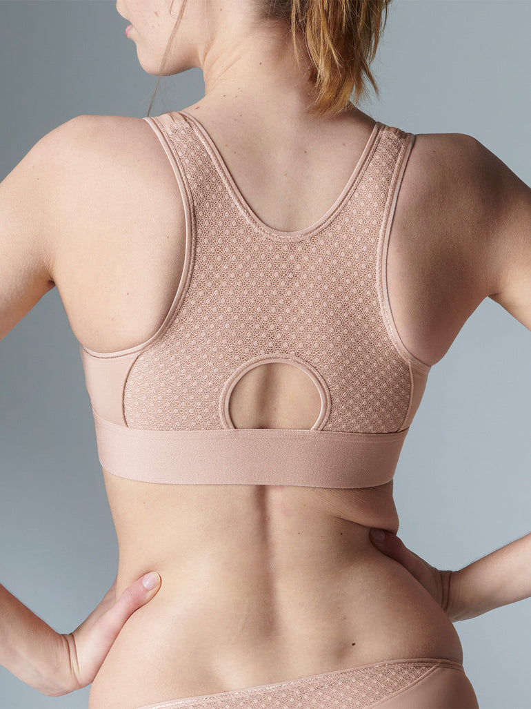 Harmony Medium Impact Wireless Sports Bra - Yogi Pink