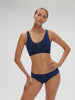 Wireless sports bra - Midnight